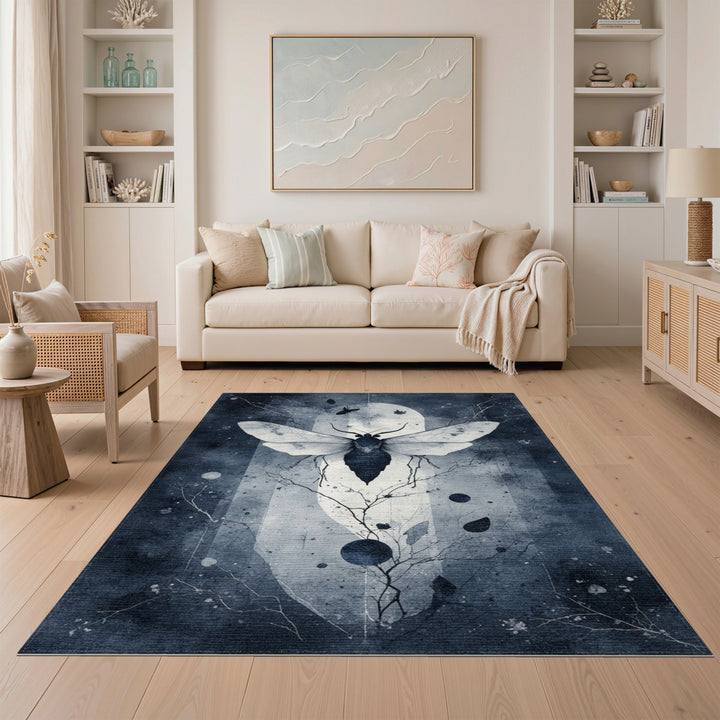 Mystic Moth Area Rug