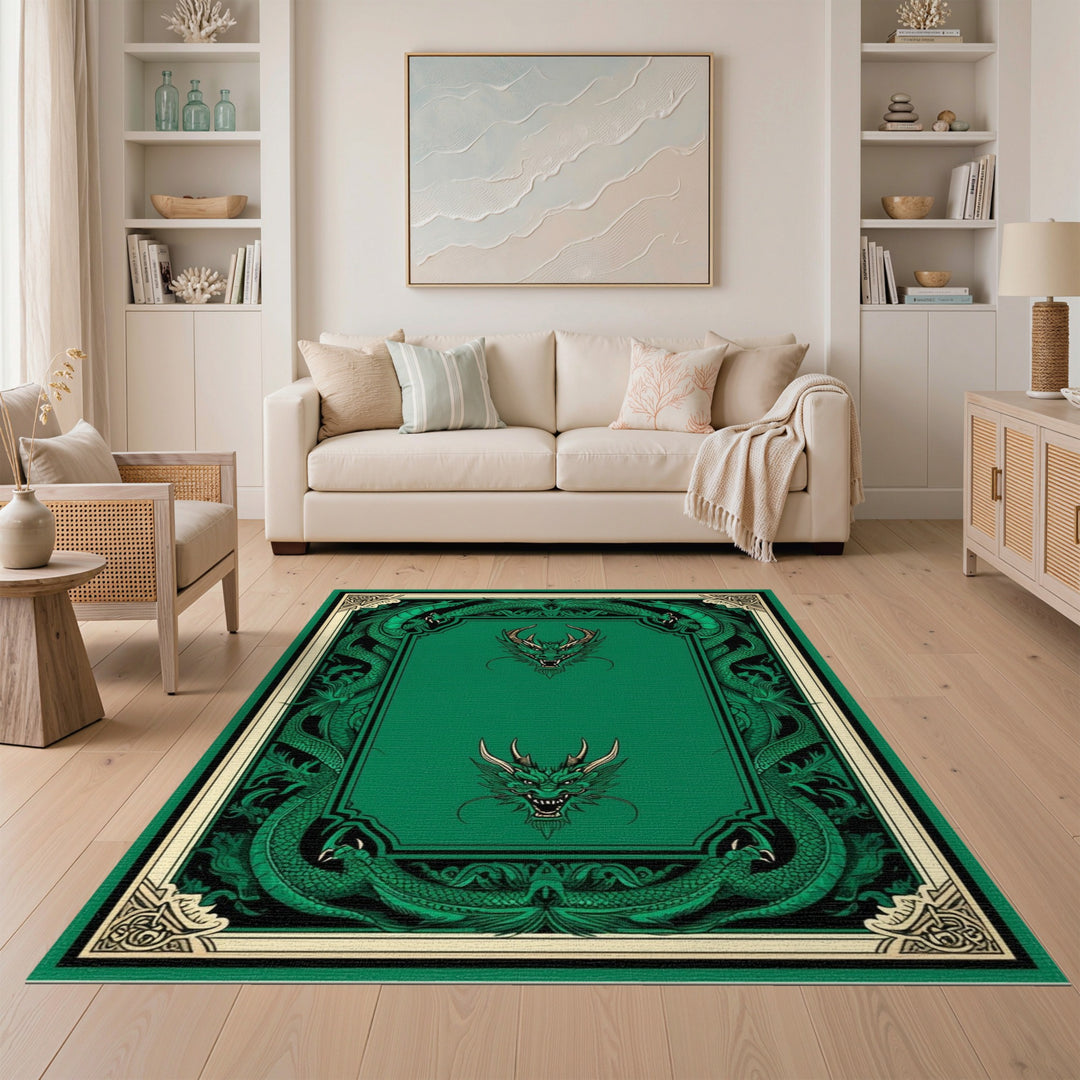 Green Dragon Heritage Area Rug