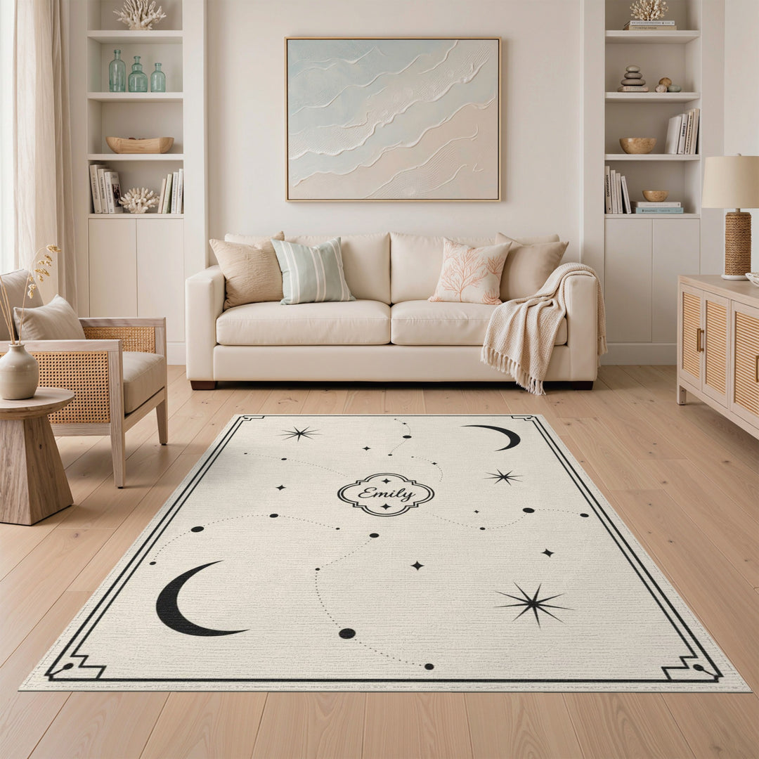Emily Celestial Boho Area Rug