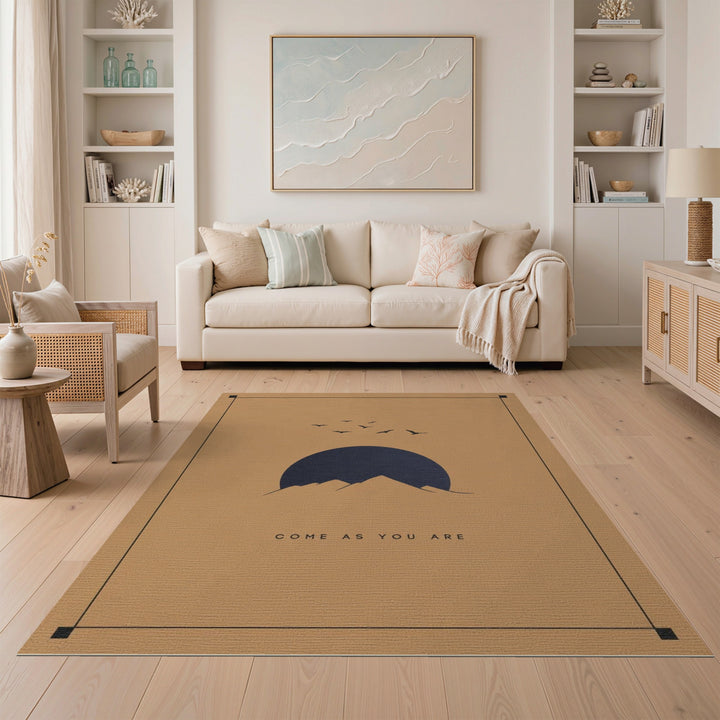 Come As You Are Mountain Sunset Rug