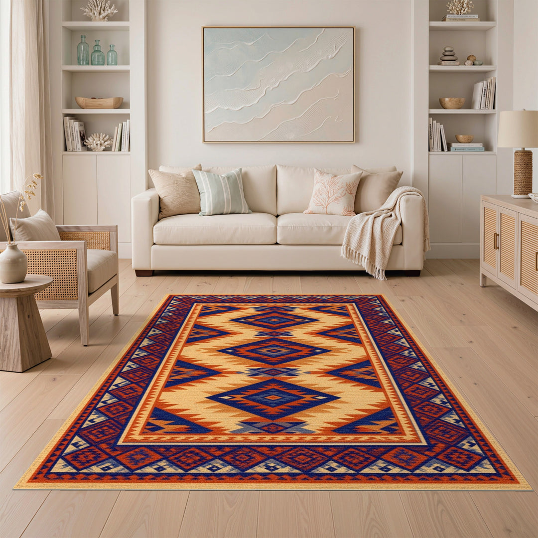 Southwestern Geometric Area Rug
