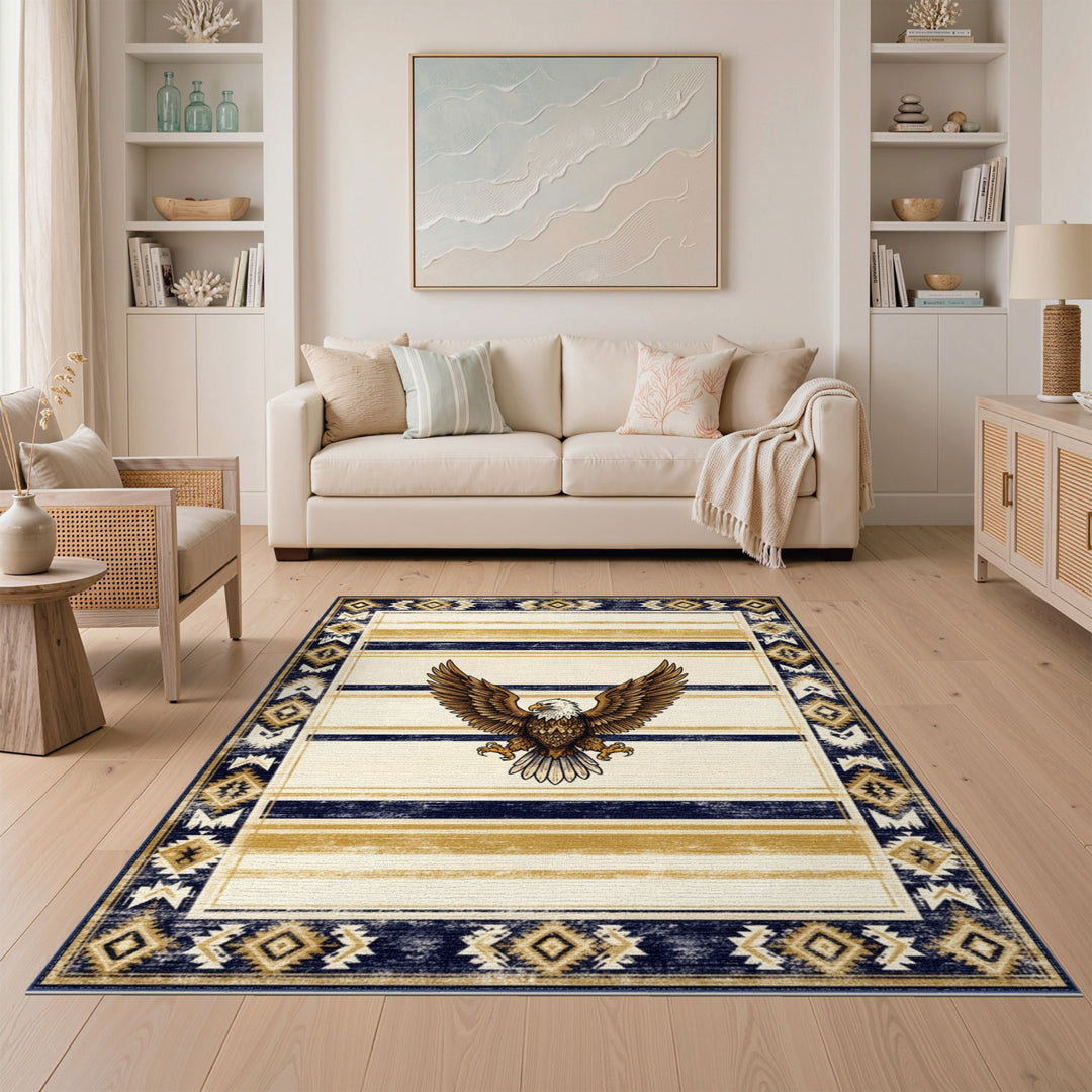 Bald Eagle Heritage Tribal Area Rug