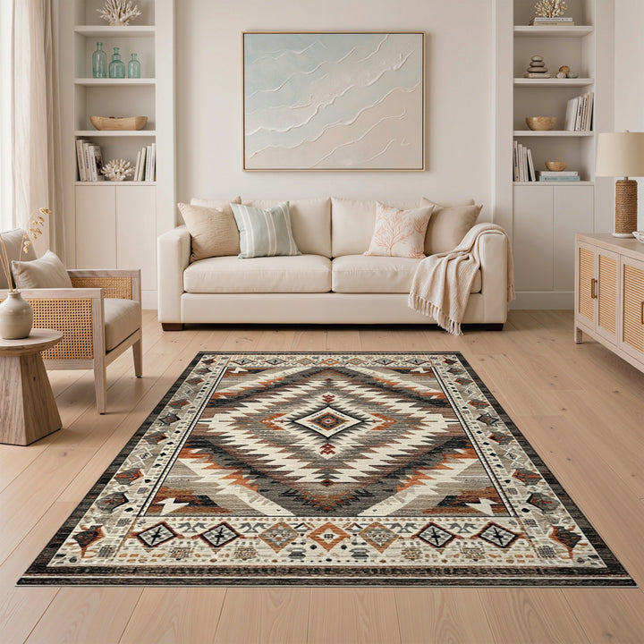 ODIKA Southwestern Geometric Area Rug