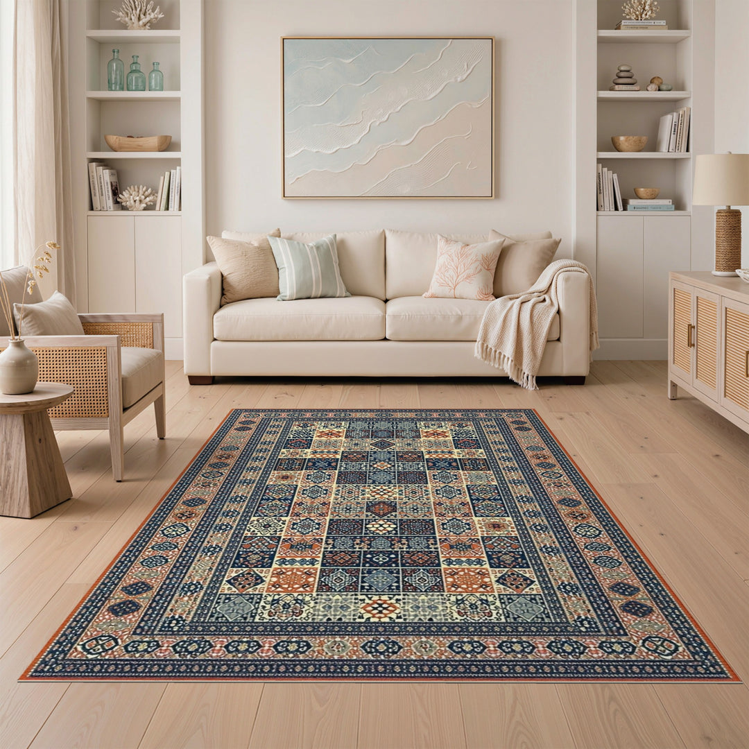 Traditional Persian Multi-Color Area Rug