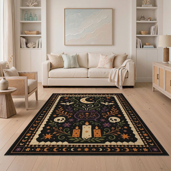 Multi-color and Patterns Mystic Cauldron Area Rug