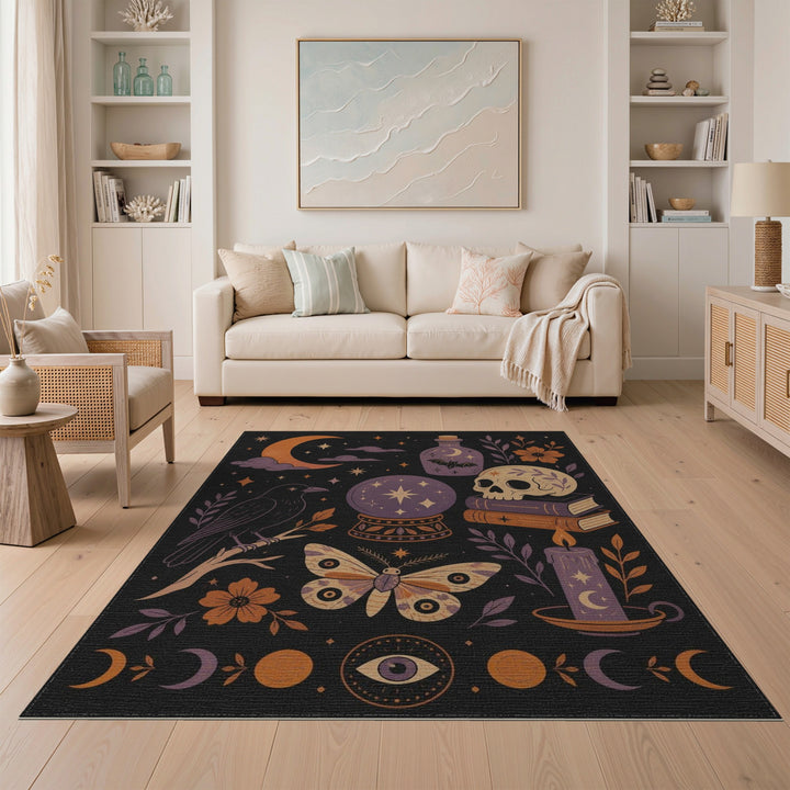 Mystic Purple Boho Area Rug