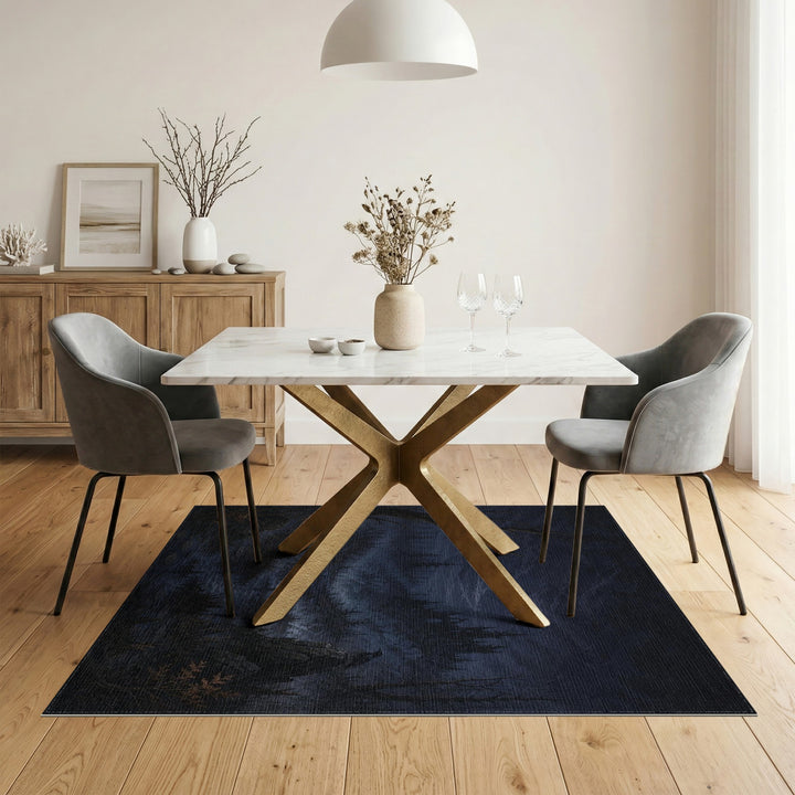 Dark Raven Swamp Washable Area Rug