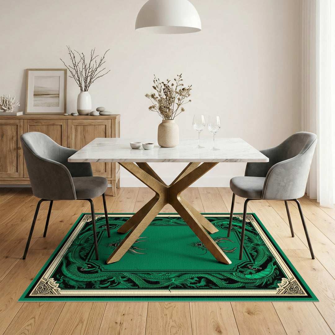 Green Dragon Heritage Area Rug