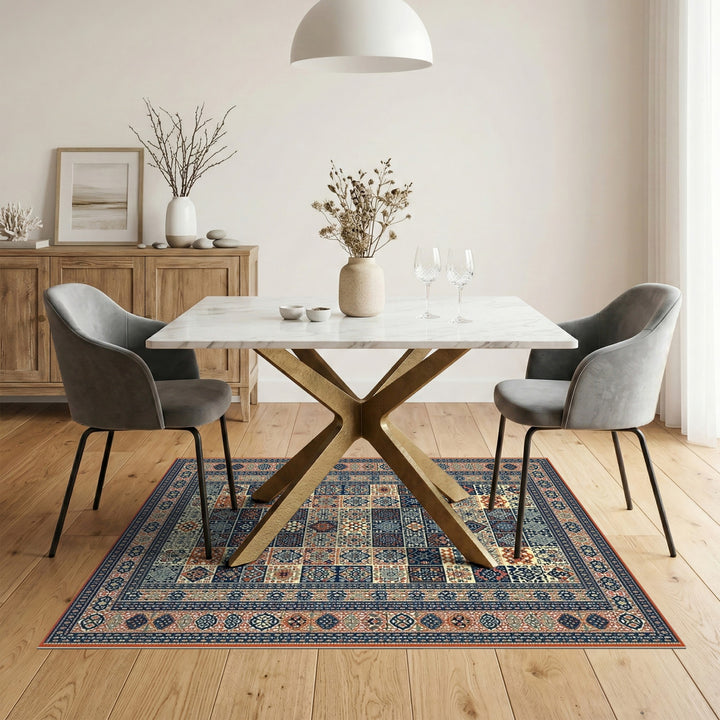 Traditional Persian Multi-Color Area Rug