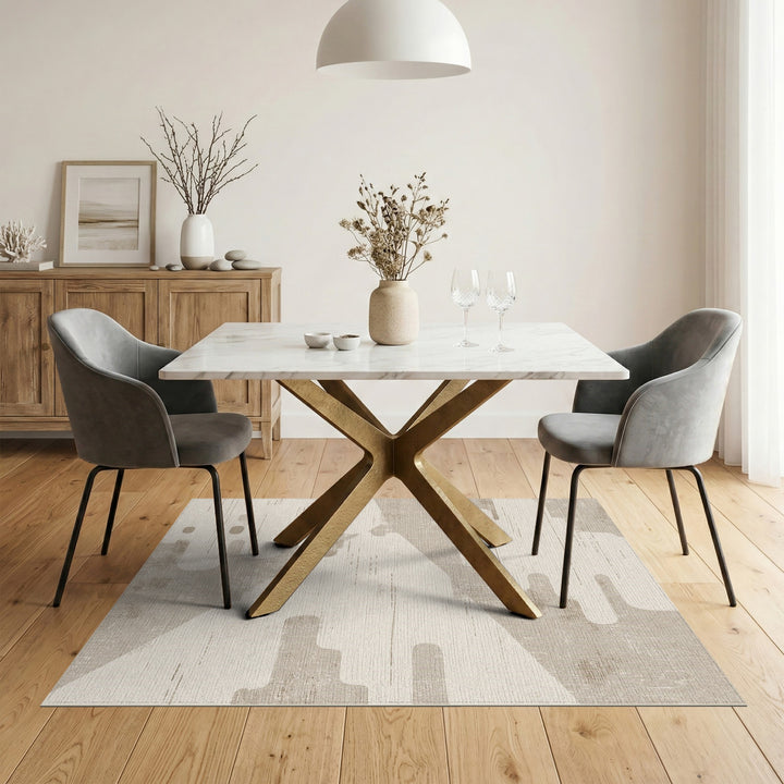 Beige and Neutral Abstract Area Beige Abstract Area Rug