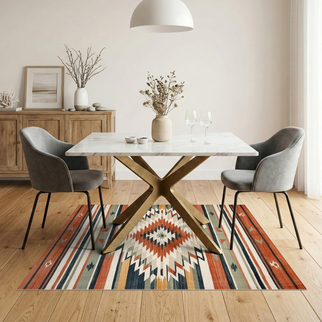 Southwestern Geometric Area Rug