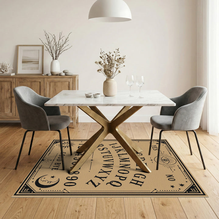Vintage Ouija Board Area Rug