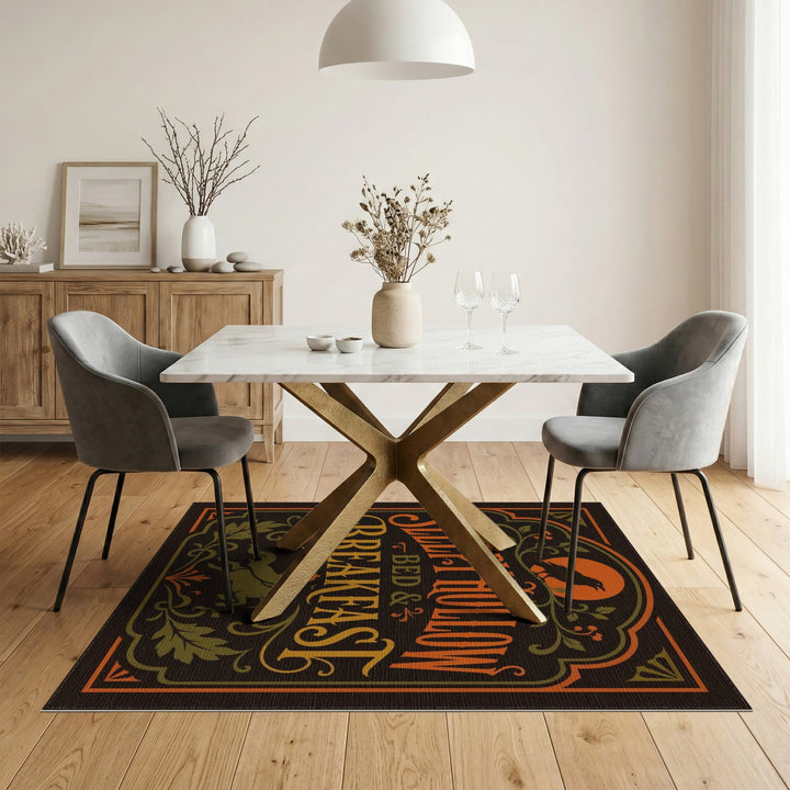 Sleepy Hollow Halloween Area Rug