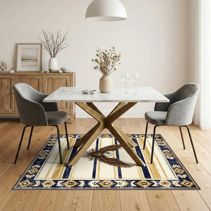 Bald Eagle Heritage Tribal Area Rug