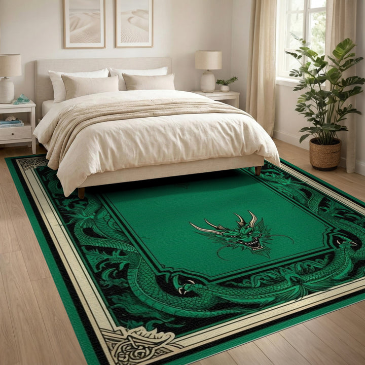 Green Dragon Heritage Area Rug