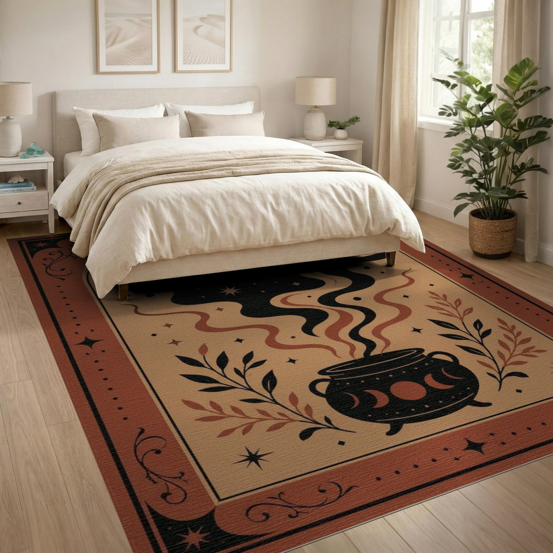 Mystic Cauldron Celestial Area Rug