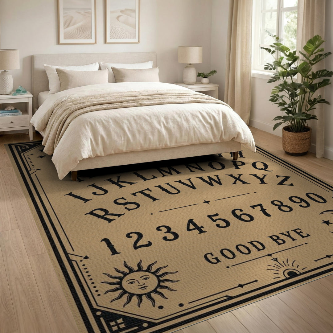 Vintage Ouija Board Area Rug