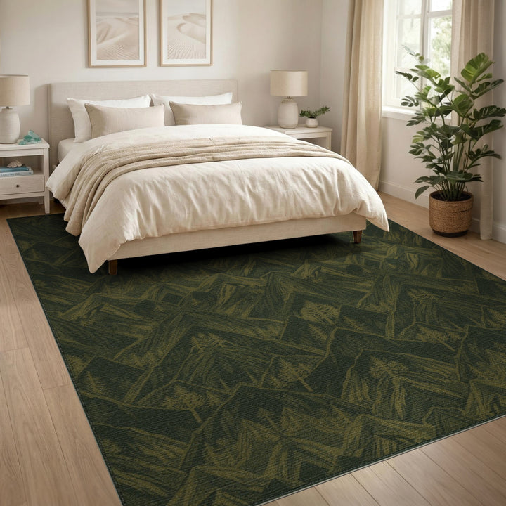 Green Mountain Forest Area Rug