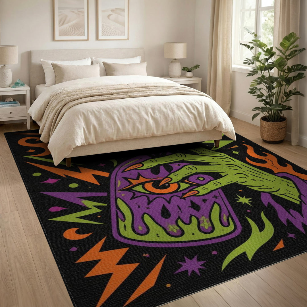 Mystic Eye Potion Hand Area Rug