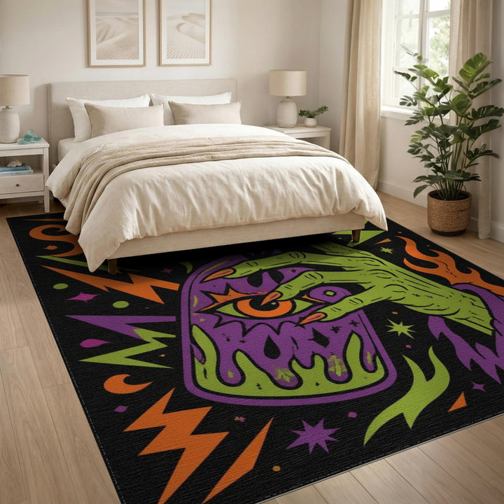 Mystic Eye Potion Hand Area Rug