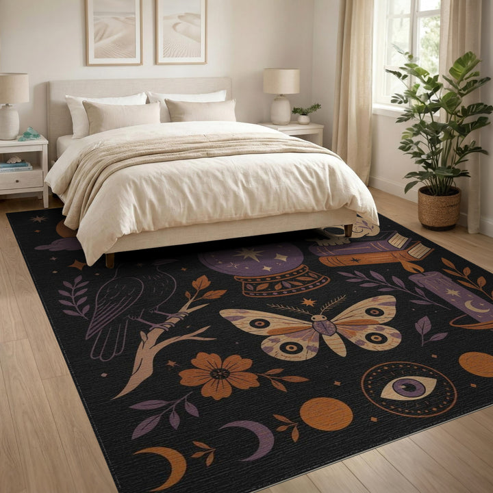Mystic Purple Boho Area Rug