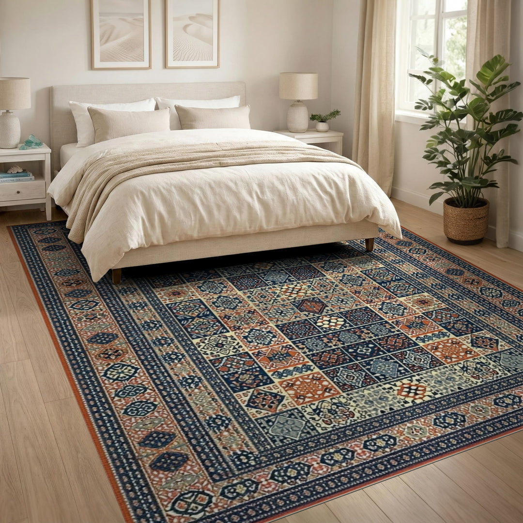 Traditional Persian Multi-Color Area Rug