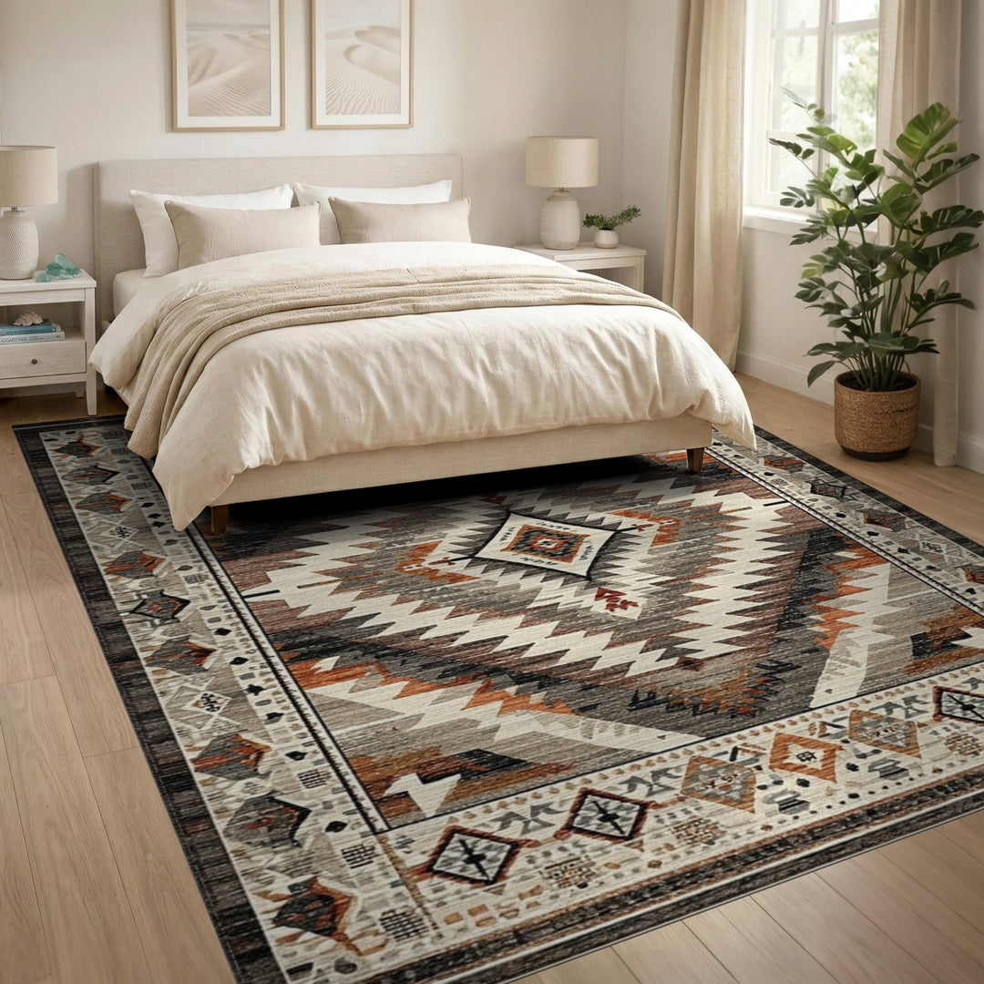 ODIKA Southwestern Geometric Area Rug