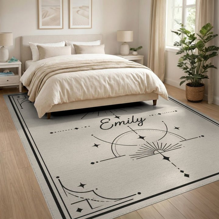 Emily Celestial Moon Area Rug