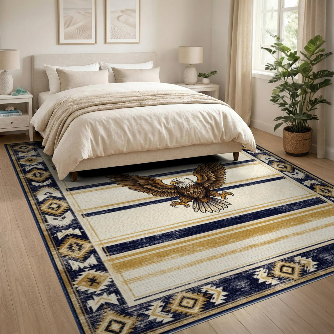 Bald Eagle Heritage Tribal Area Rug