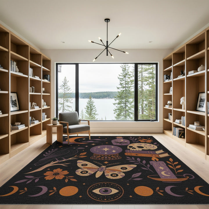 Mystic Purple Boho Area Rug