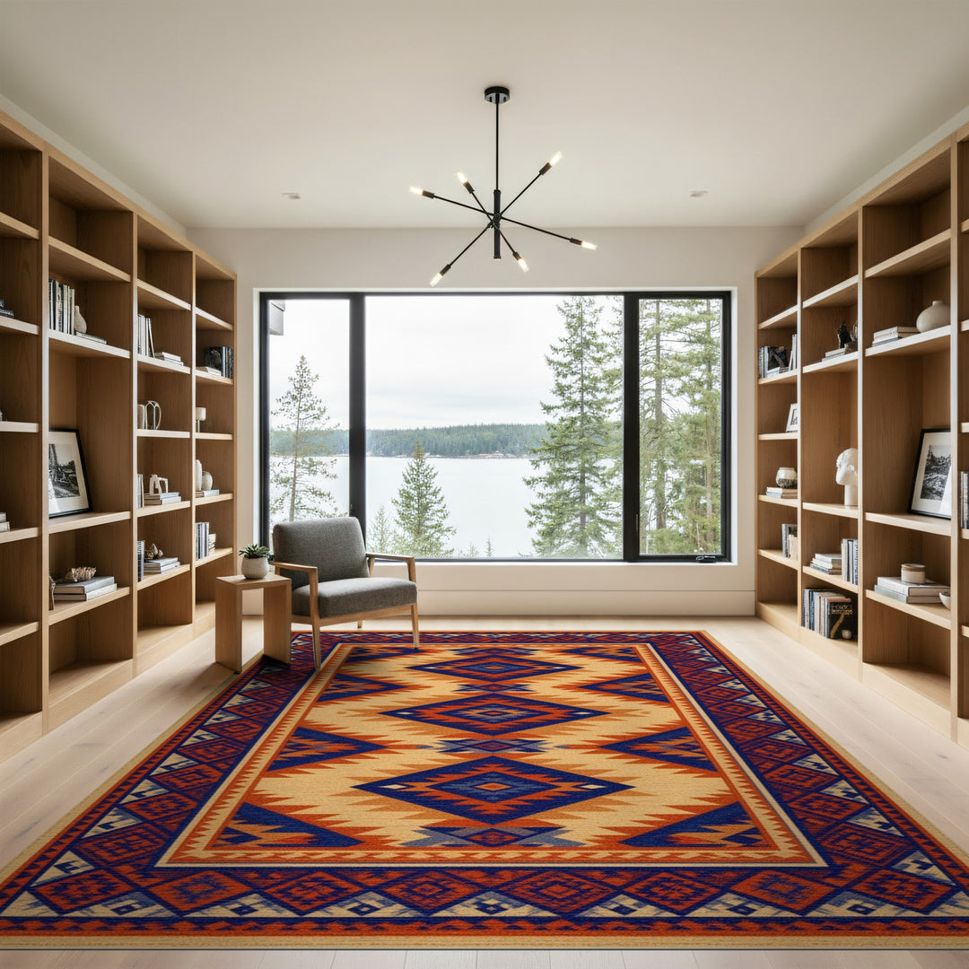 Southwestern Geometric Area Rug