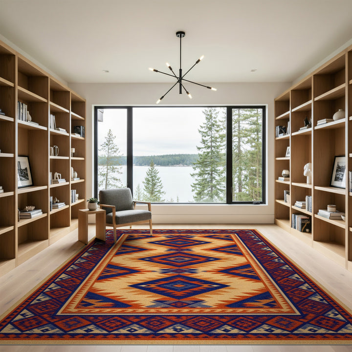 Southwestern Geometric Area Rug