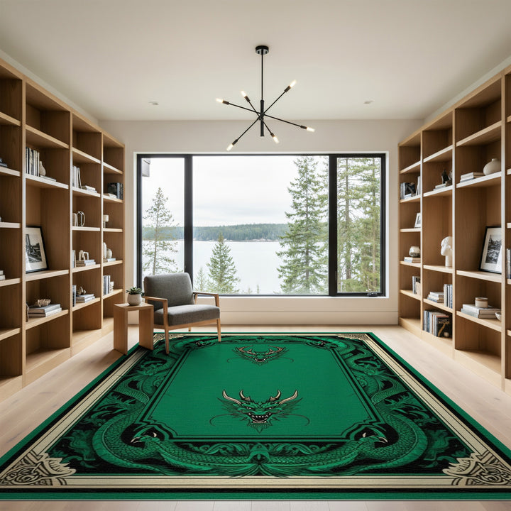 Green Dragon Heritage Area Rug