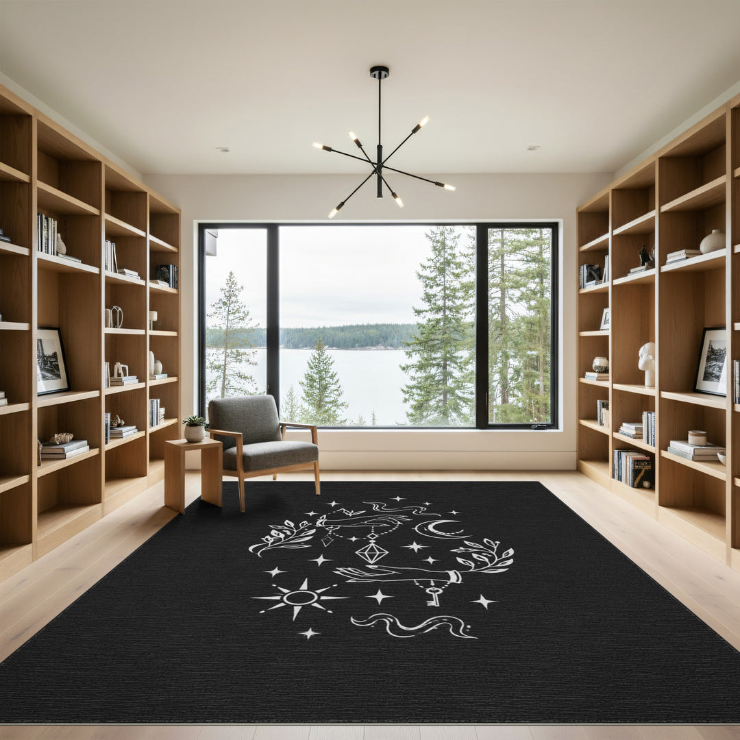 Mystic Hands Celestial Area Rug