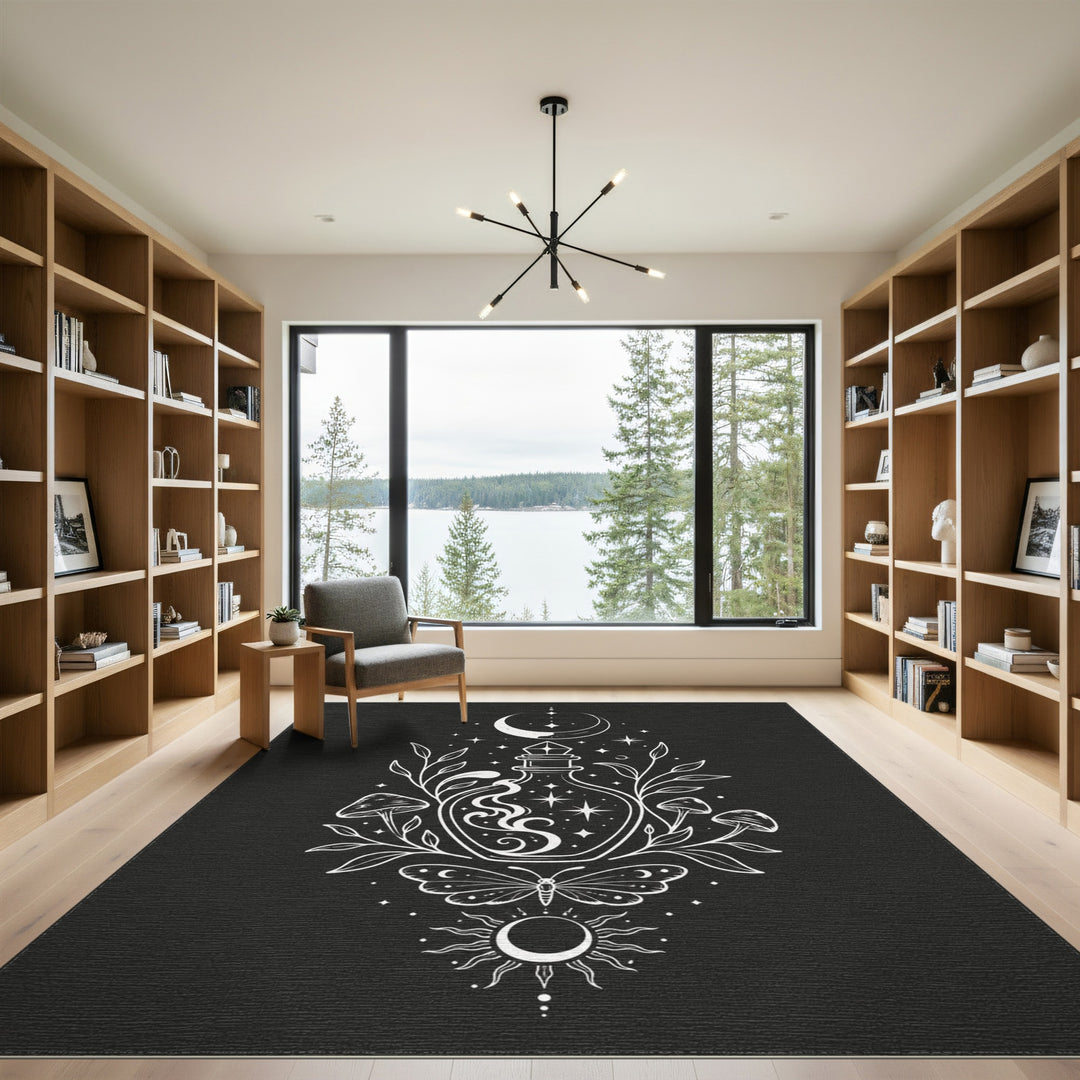 Mystic Potion Bottle Area Rug