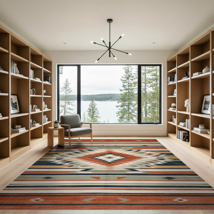 Southwestern Geometric Area Rug