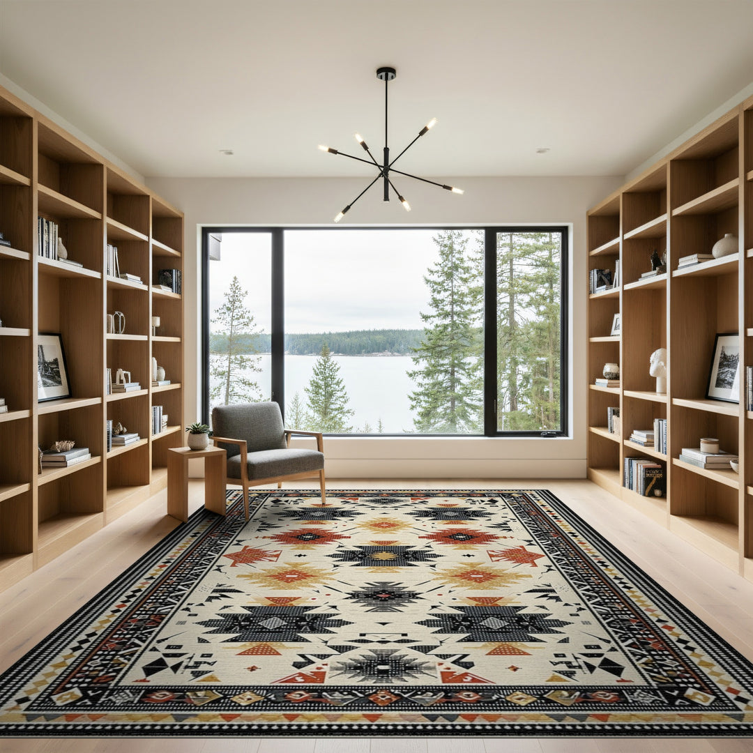 Heritage Tribal Geometric Heritage Tribal Area Rug