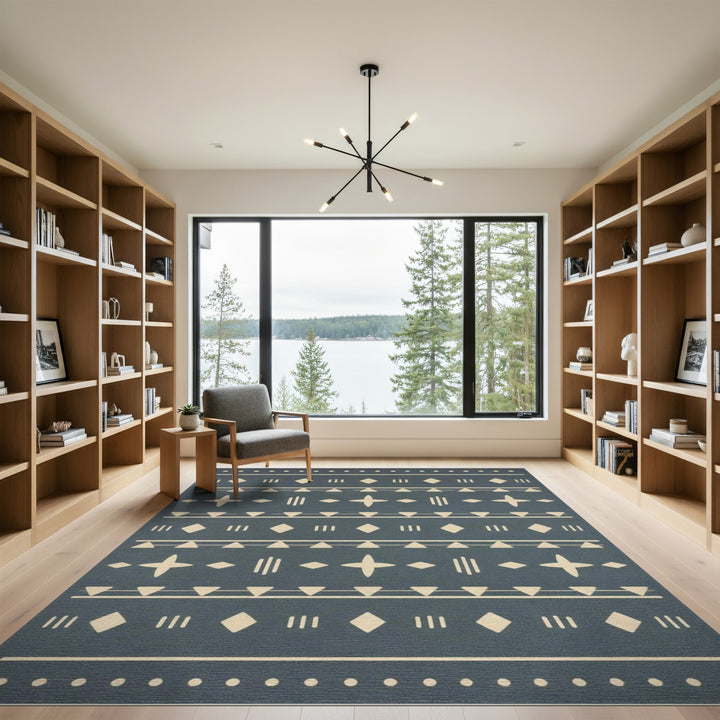 Heritage Tribal Blue Heritage Tribal Area Rug