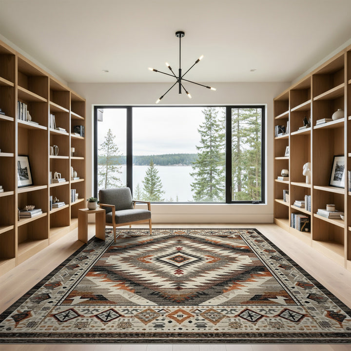 ODIKA Southwestern Geometric Area Rug