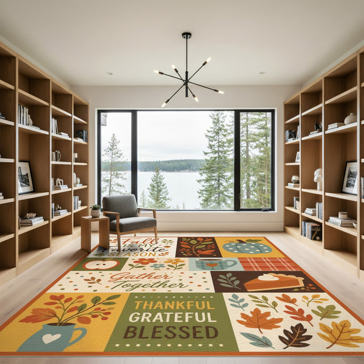 Fall Favorites Autumn Patchwork Rug