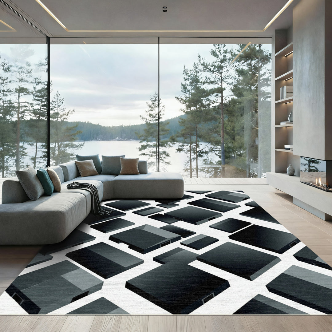 Monochromatic Isometric Cubes Rug