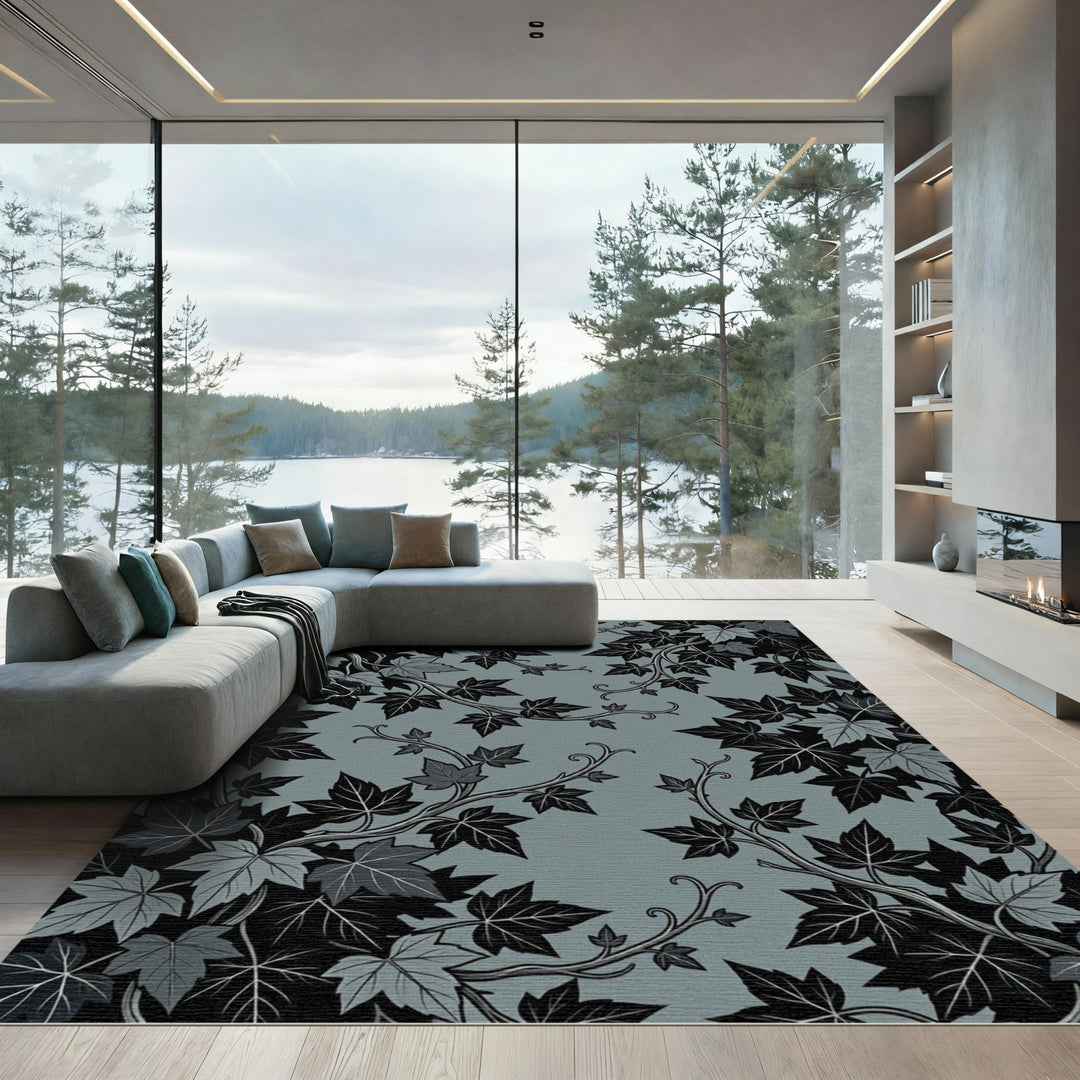 Classic Ivy Vine Gray Rug
