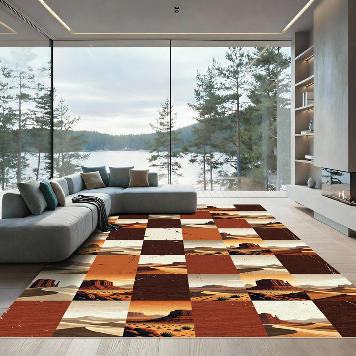 Desert Monolith Sand Dune Tapestry Rug