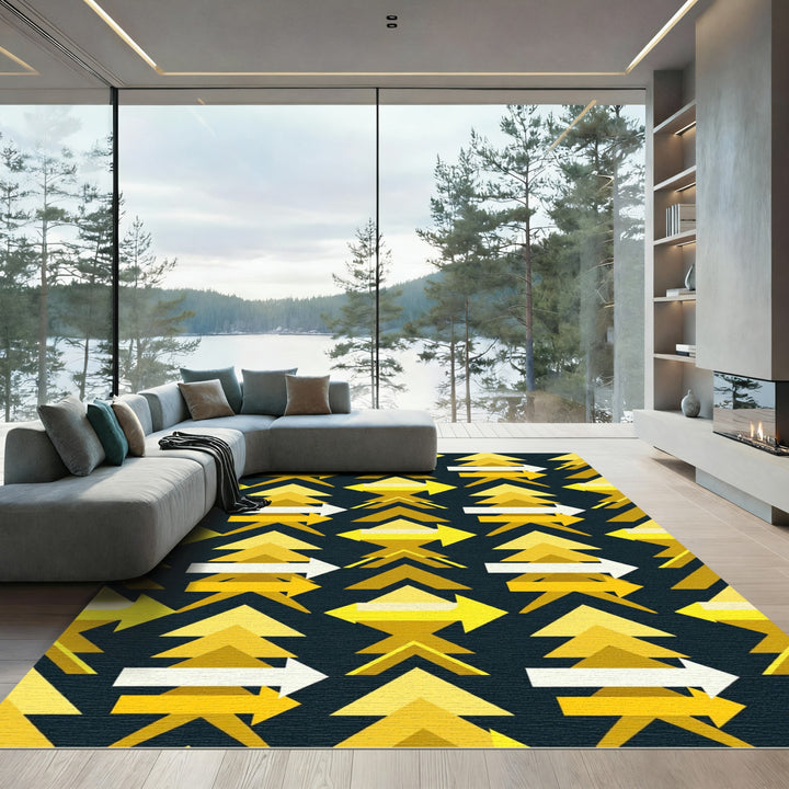 Golden Arrow Assemblage Rug
