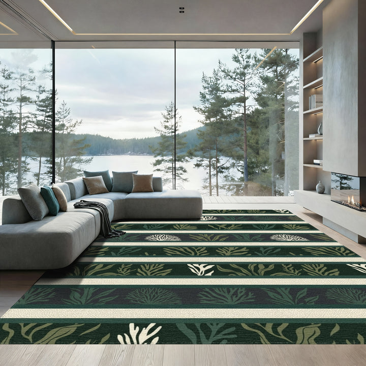 Marine Seaweed Rug