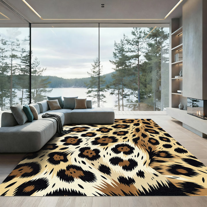 Wild Animal Spots Cheetah Rug