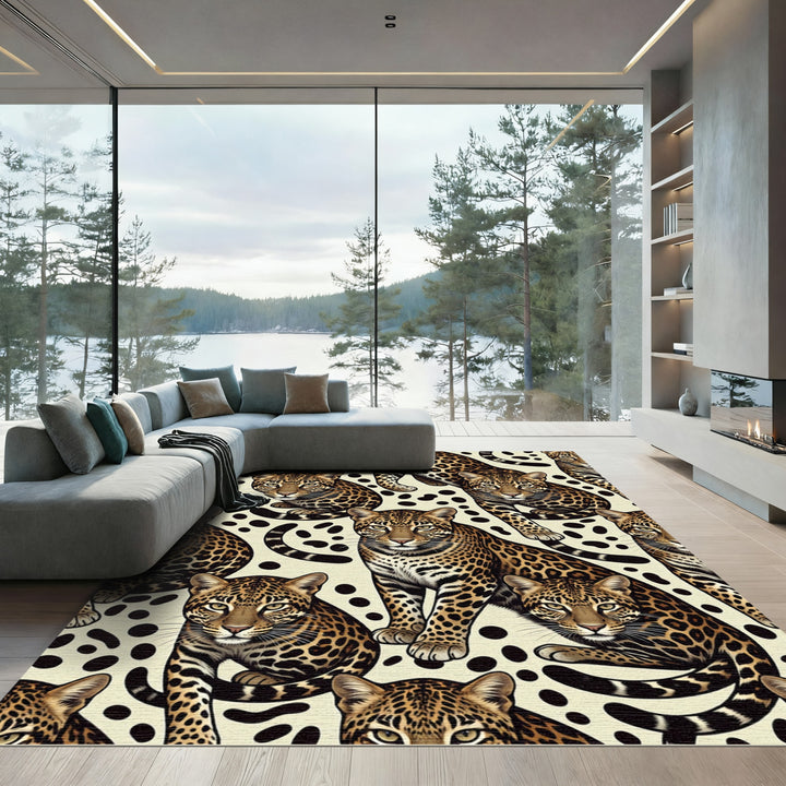 Leopard Spots And Big Cats Rug