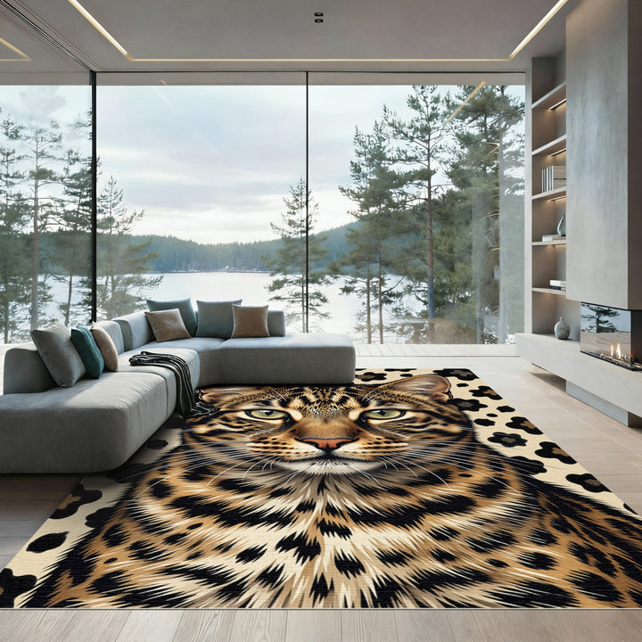Wild Cat Bengal Spots Rug