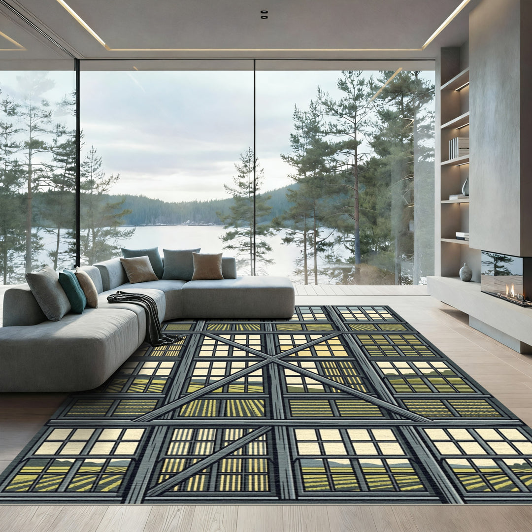 Architectural Grange Field Landscape Rug