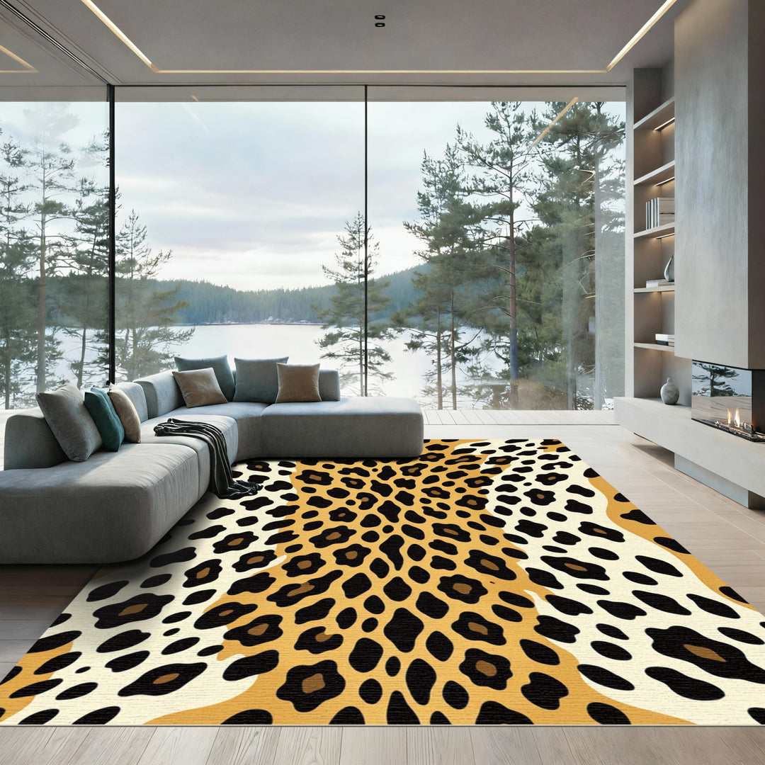 Luxurious Cheetah Spots Rug